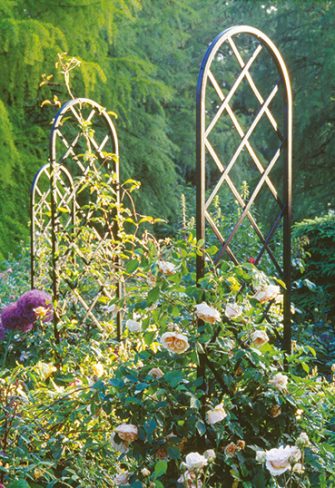 High-quality Garden Obelisks & Rose Pillars ~ Classic Garden Elements