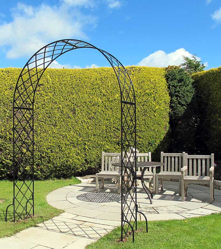 The Bale Round Top Garden Arch, Round Garden Arch