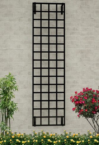 Classic Garden Elements' Modern Wall-Mounted Trellis, pack of two