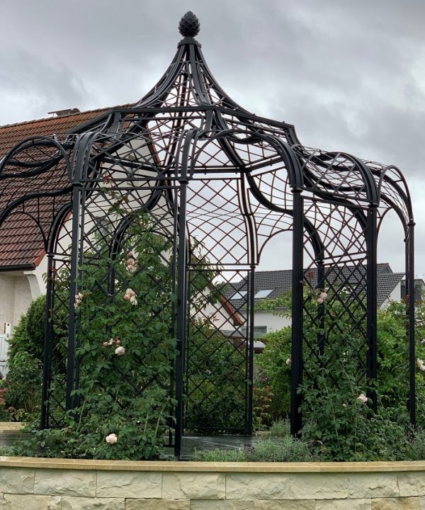 The Schoenbrunn Wrought-Iron Gazebo by Classic Garden Elements