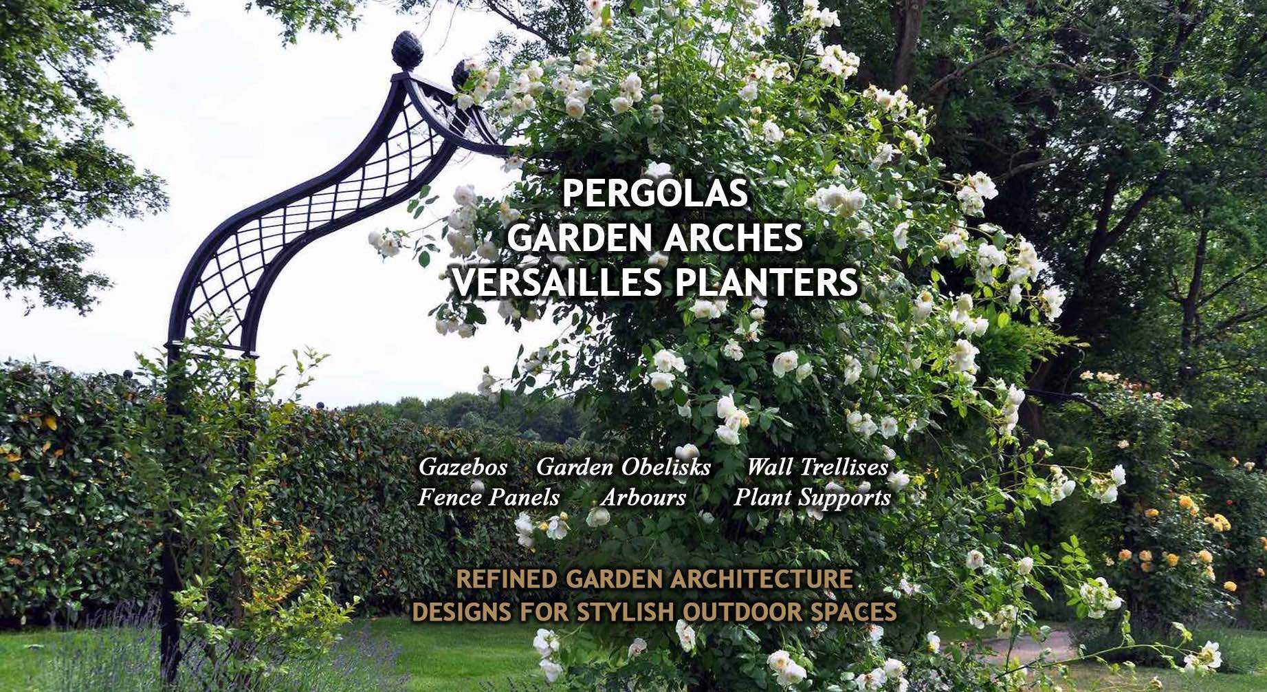 Manufacturer Of Luxurious Metal Garden Structures For Discerning
