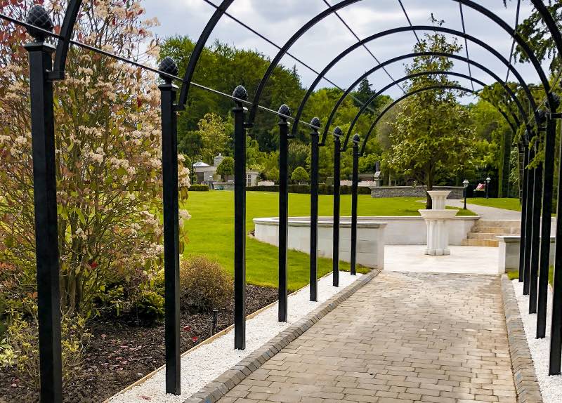 Metal Pergola Systems - Rose Tunnel Walkways - Wedding Arches - Metal Arbours