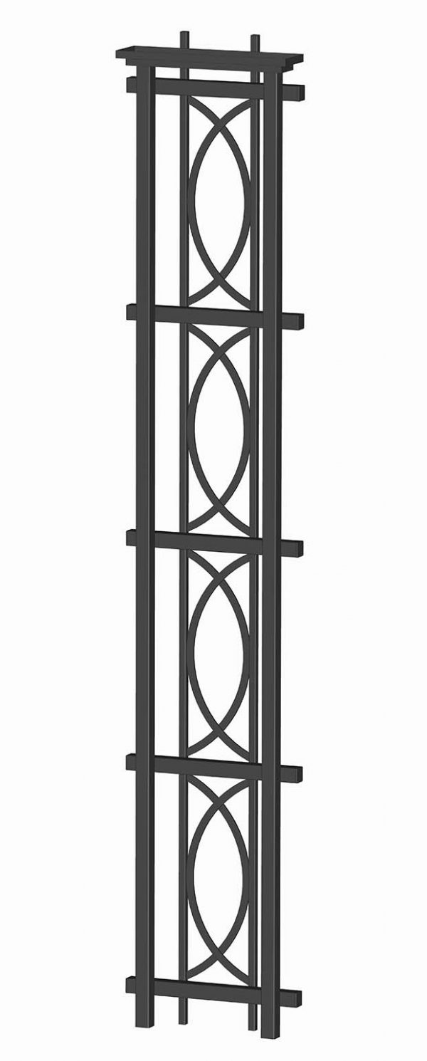 The freestanding Boston Garden Obelisk by Classic Garden Elements
