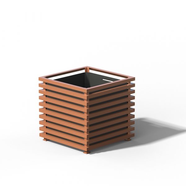 The Large Ibiza Planter by Classic Garden Elements, Copper light