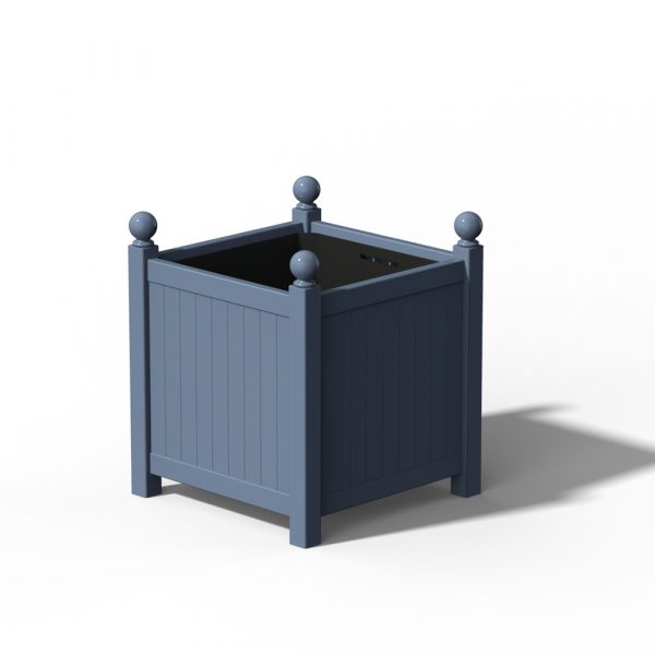 The Large Planter Versailles by Classic Garden Elements, RAL 5014 Pigeon blue