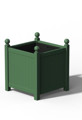 The Large Planter Versailles by Classic Garden Elements, RAL 6000 Patina green