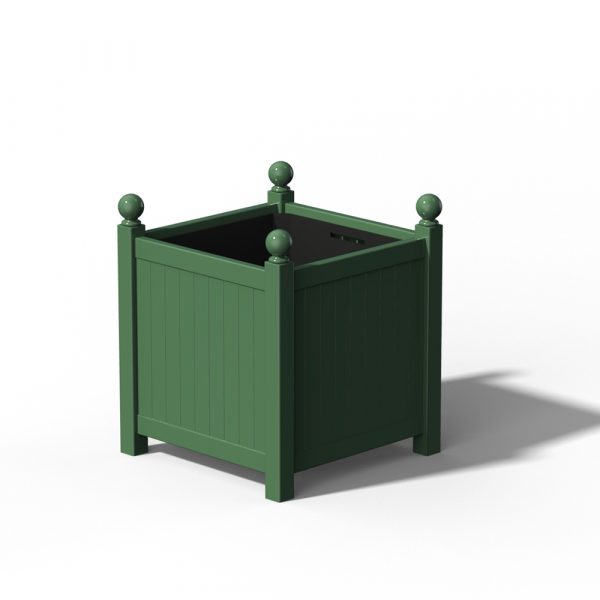 The Large Planter Versailles by Classic Garden Elements, RAL 6000 Patina green