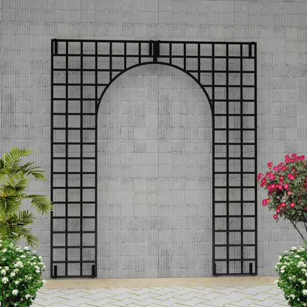 The Eastnor Castle Treillage Panel Set by Classic Garden Elements