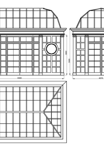 Bloomingdale Conservatory Blueprint